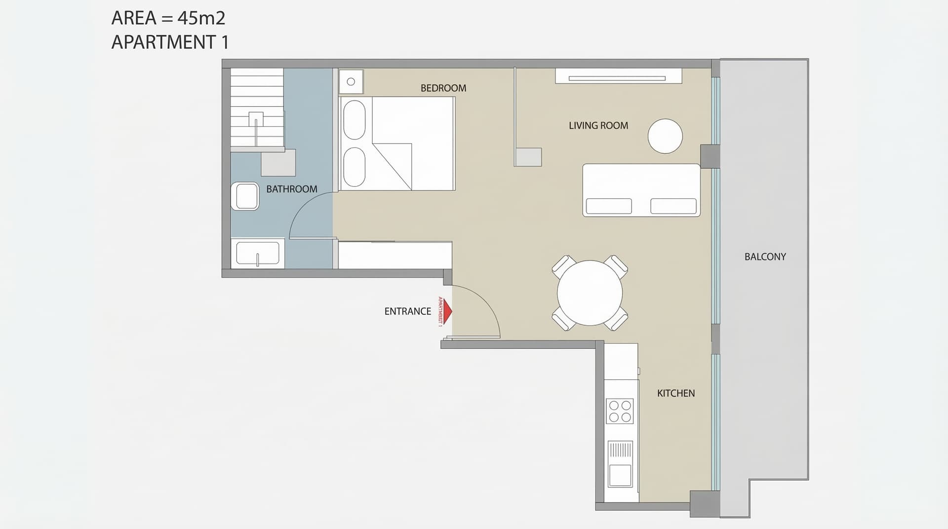 Apartment 1