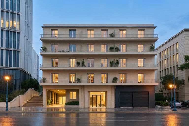 Title	Contemporary 1 and 2 Bedroom Apartments in Sygrou, Athens