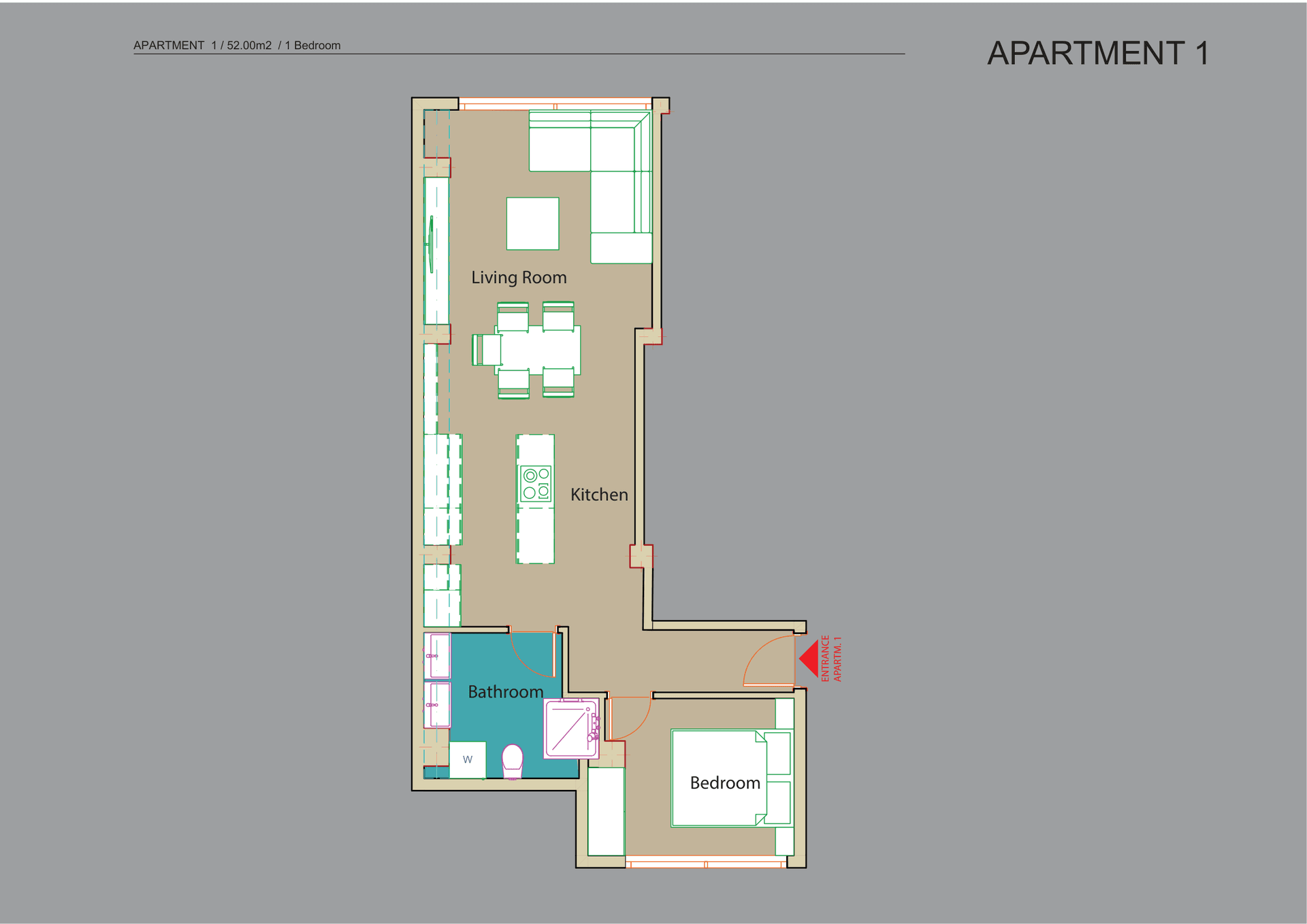 Apartment 1