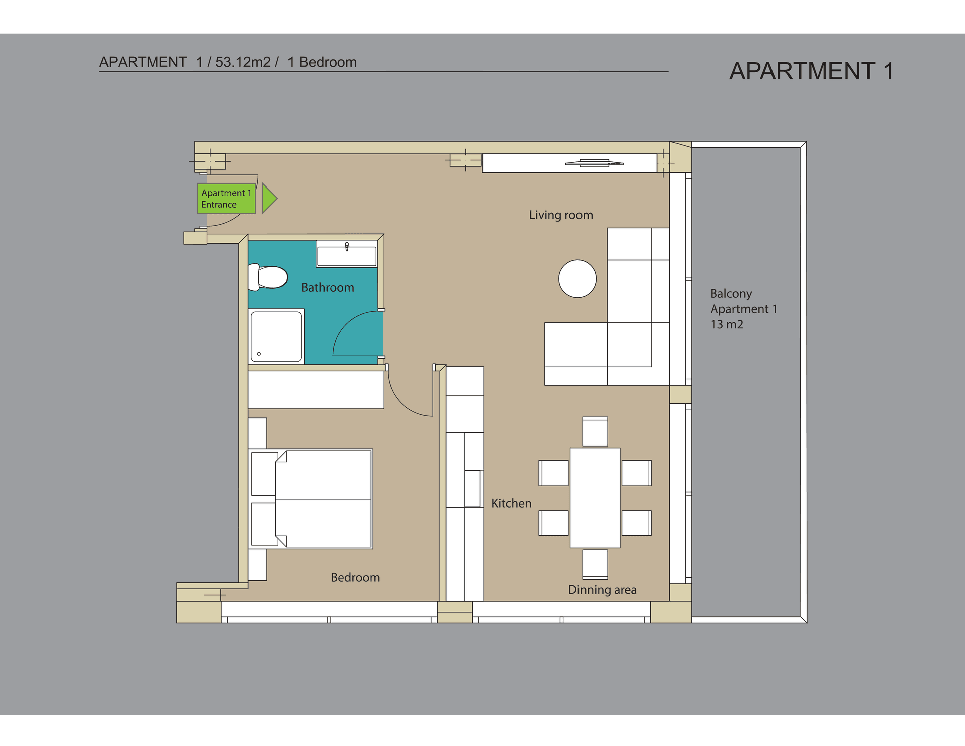 Apartment 1