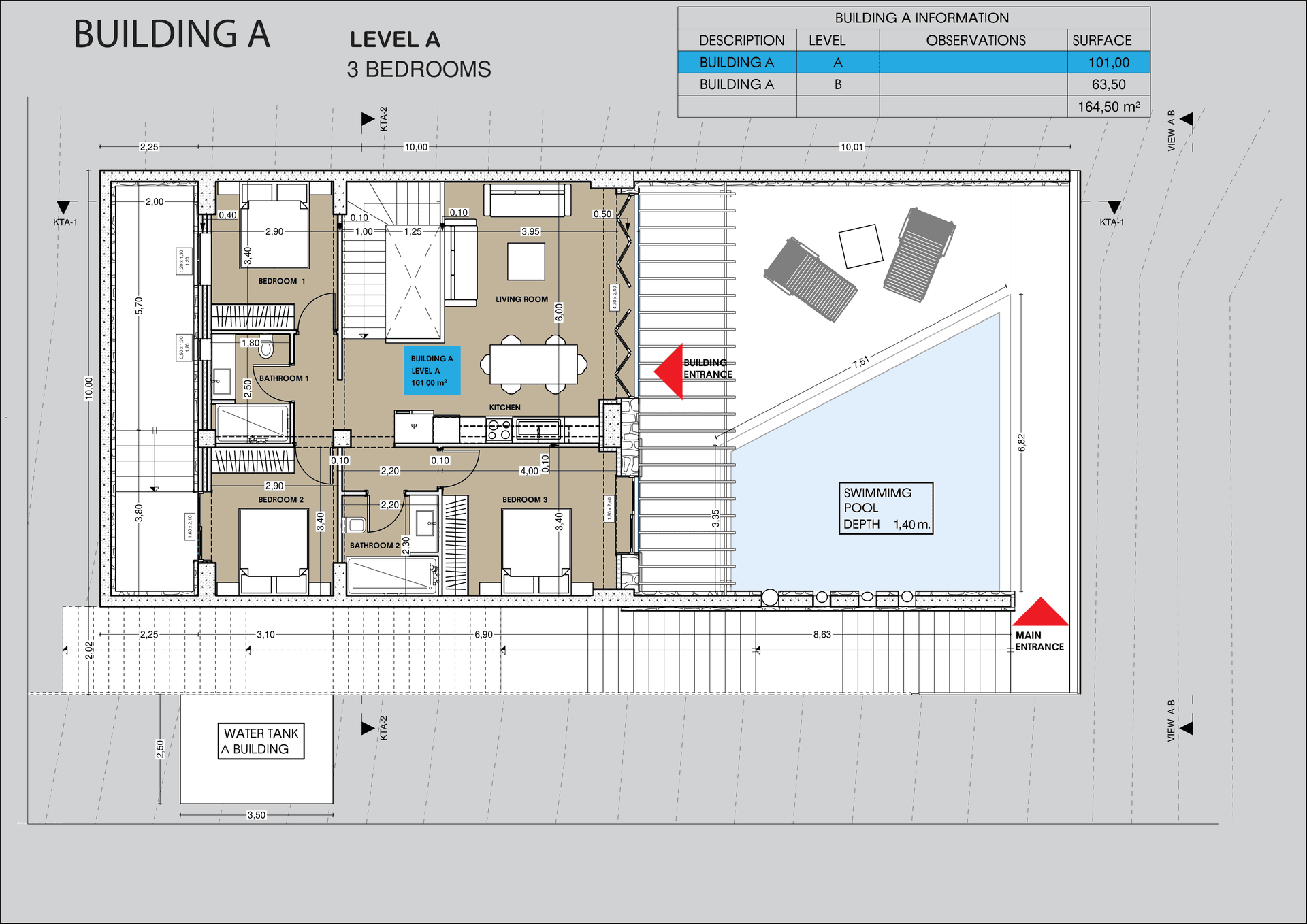 Villa A - Level A