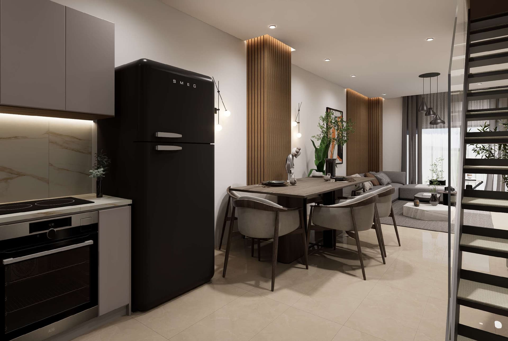 2- and 3-Bedroom Loft-Level Residences in Artemida - 4